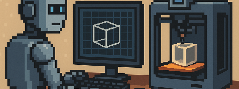 Designing physical items with LLMs (AI)