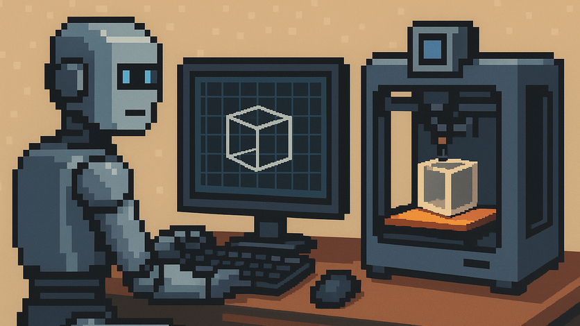 Designing physical items with LLMs (AI)