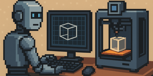 Designing physical items with LLMs (AI)