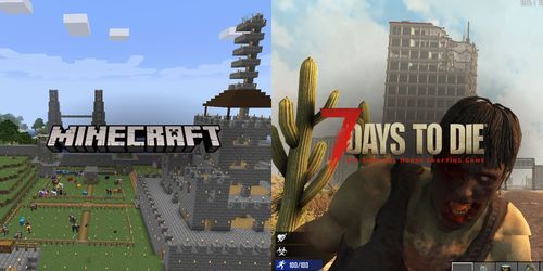 Juegos Sandbox: Minecraft y 7 Days to Die (7D2D)