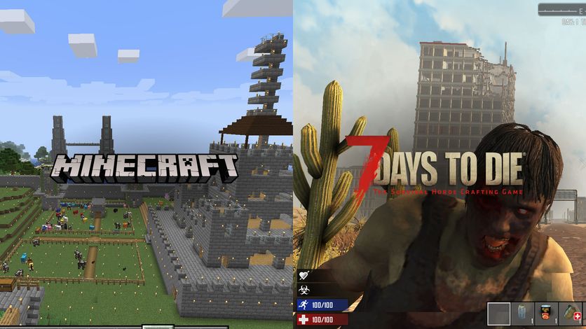 Juegos Sandbox: Minecraft y 7 Days to Die (7D2D)