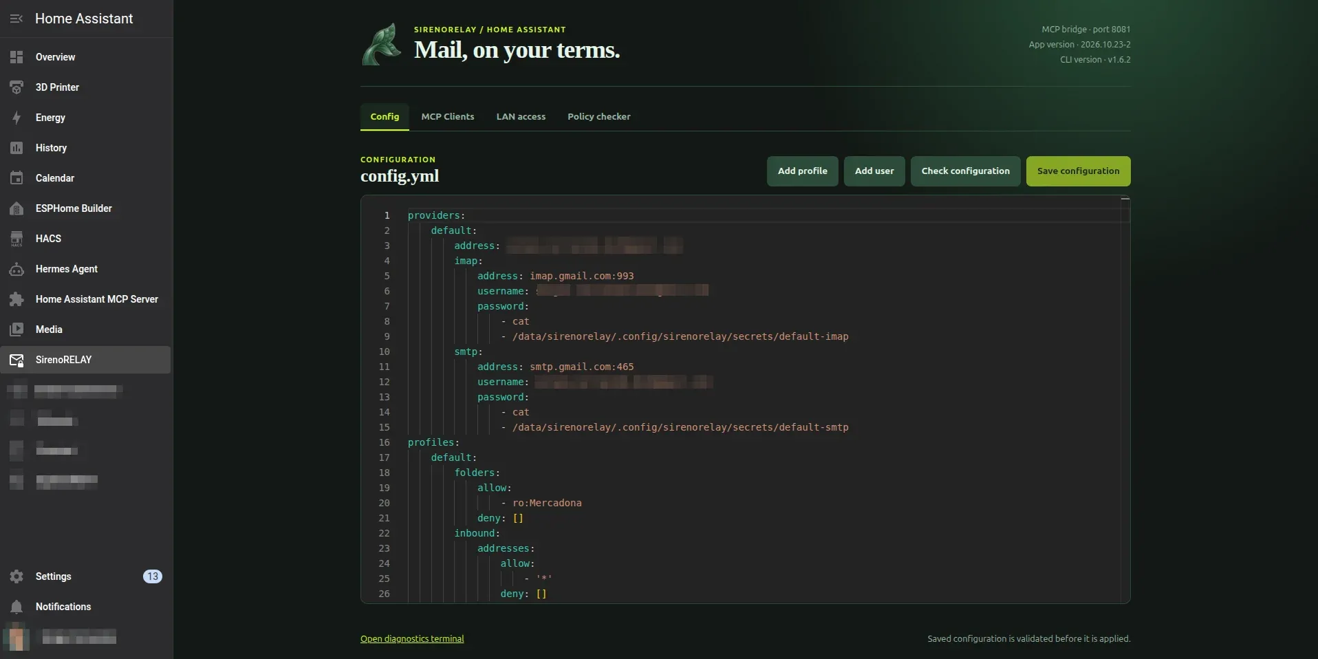 Ha addon