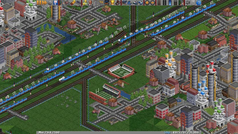 No todo es trabajar: Jugando con trenes