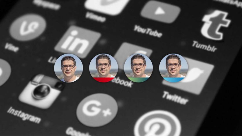 Using same avatar in different accounts and avoid confusion